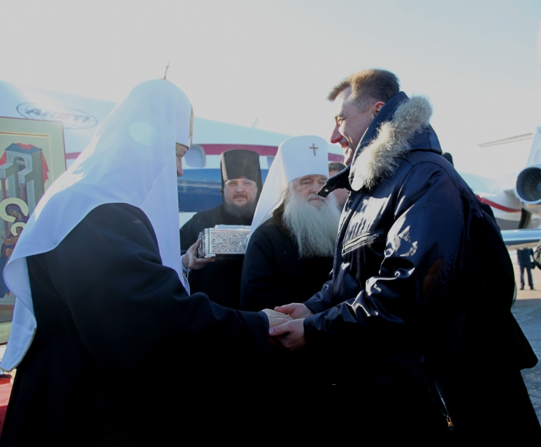 Патриарх Кирилл прибыл в Волгоград